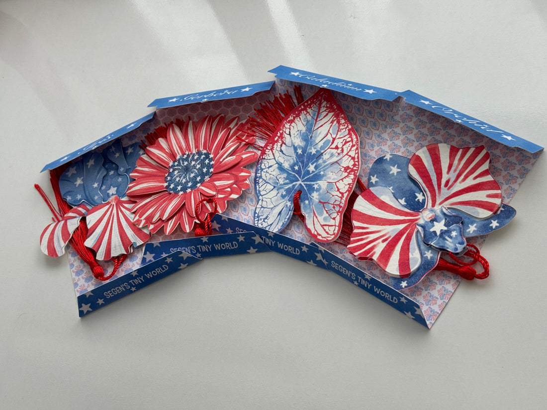 A Botanical Bookmark Set for Everyone Who Loves America