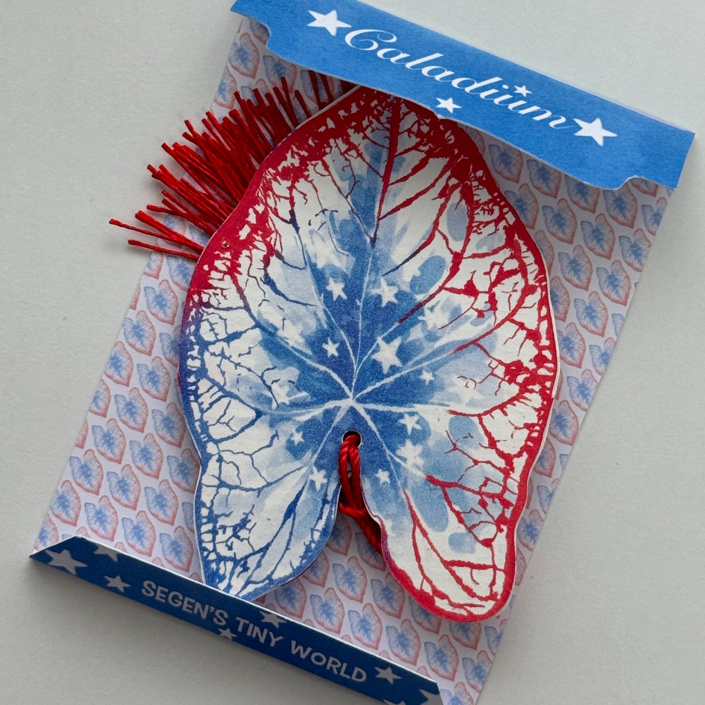 American Flag Botanical Bookmark Collection – Set of 4