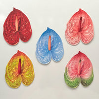 Anthurium Garden Bookmark Set – Collection of 5