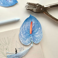 Anthurium Garden Bookmark Set – Collection of 5