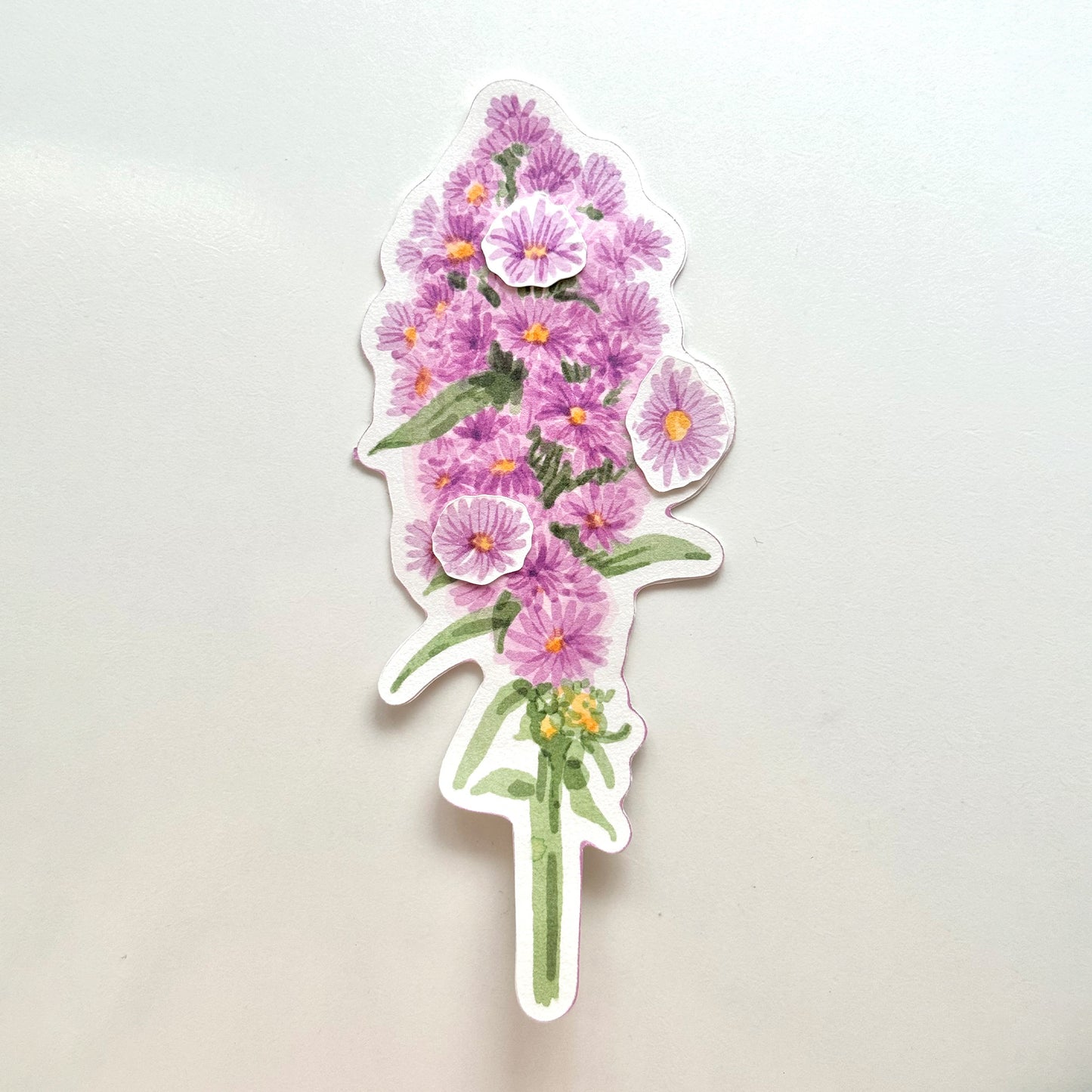 Aster Flower Bookmark