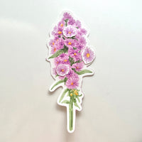 Aster Flower Bookmark
