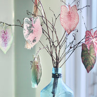 Caladium Garden Bookmark Set – Collection of 10