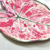 Caladium Leaf Bookmark No.01