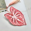 Caladium Leaf Bookmark No.02