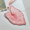 Caladium Leaf Bookmark No.05