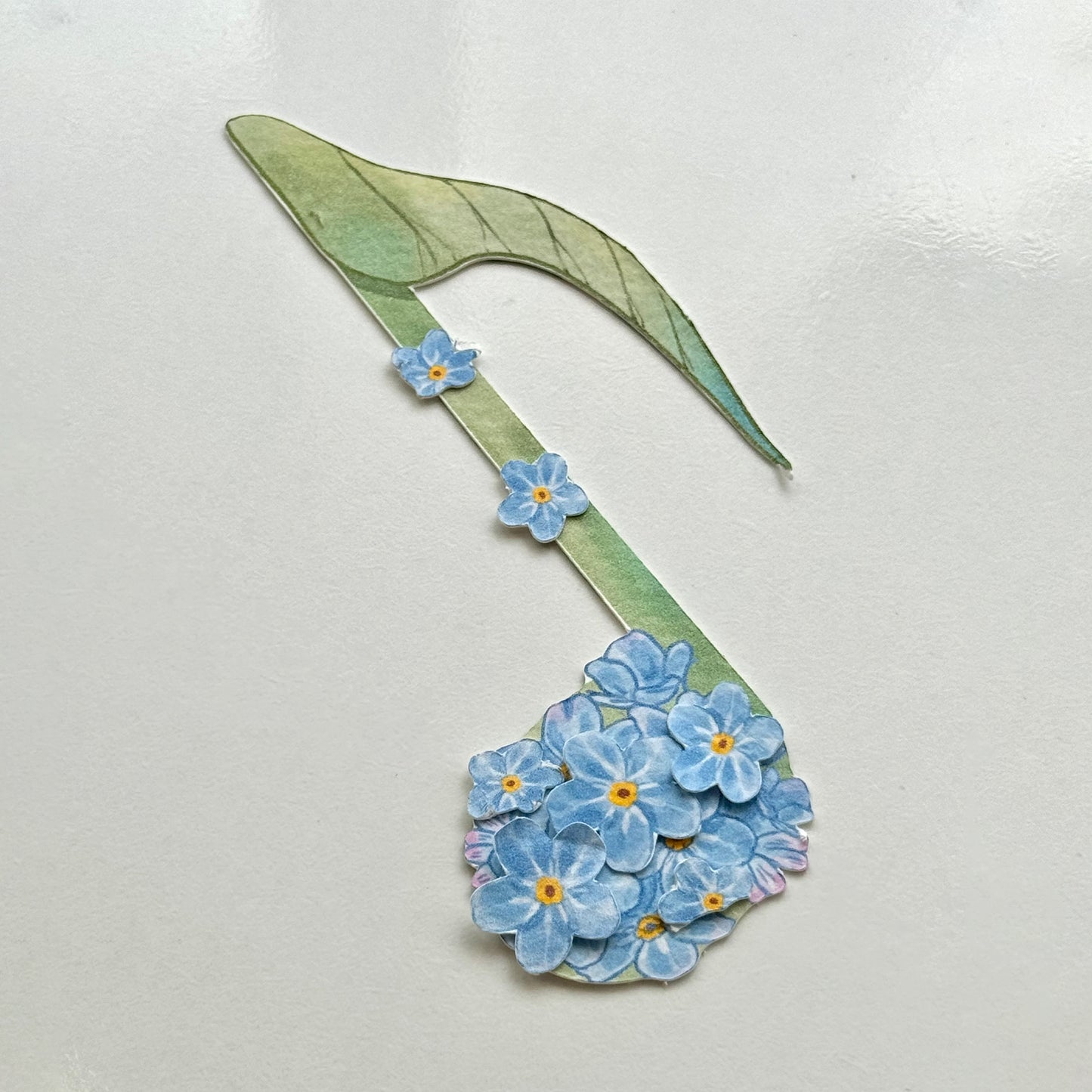Foget-Me-Not Bookmark