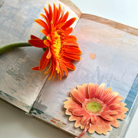 Gerbera Flower Bookmark No.03