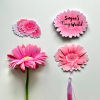 Gerbera Flower Bookmark No.04