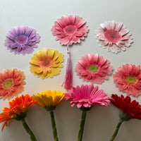 Gerbera Flower Bookmark No.06