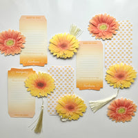 Gerbera Flower Bookmark No.02
