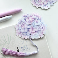 Hydrangea Flower Bookmark No.02