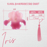 Iris Flower Bookmark No.01