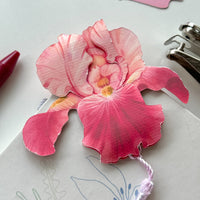 Iris Flower Bookmark No.01