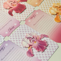 Iris Flower Bookmark No.02