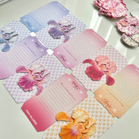 Iris Flower Bookmark No.02