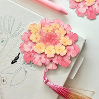 Lantana Flower Bookmark No.01
