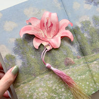 Lily Flower Bookmark No.01