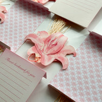 Lily Flower Bookmark No.01
