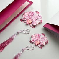 Orchid Flower Bookmark No.01