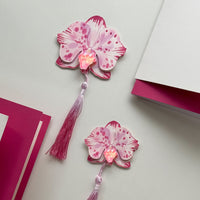 Orchid Flower Bookmark No.01