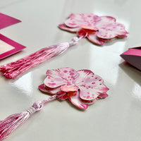 Orchid Flower Bookmark No.01