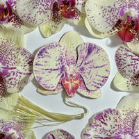 Orchid Flower Bookmark No.02