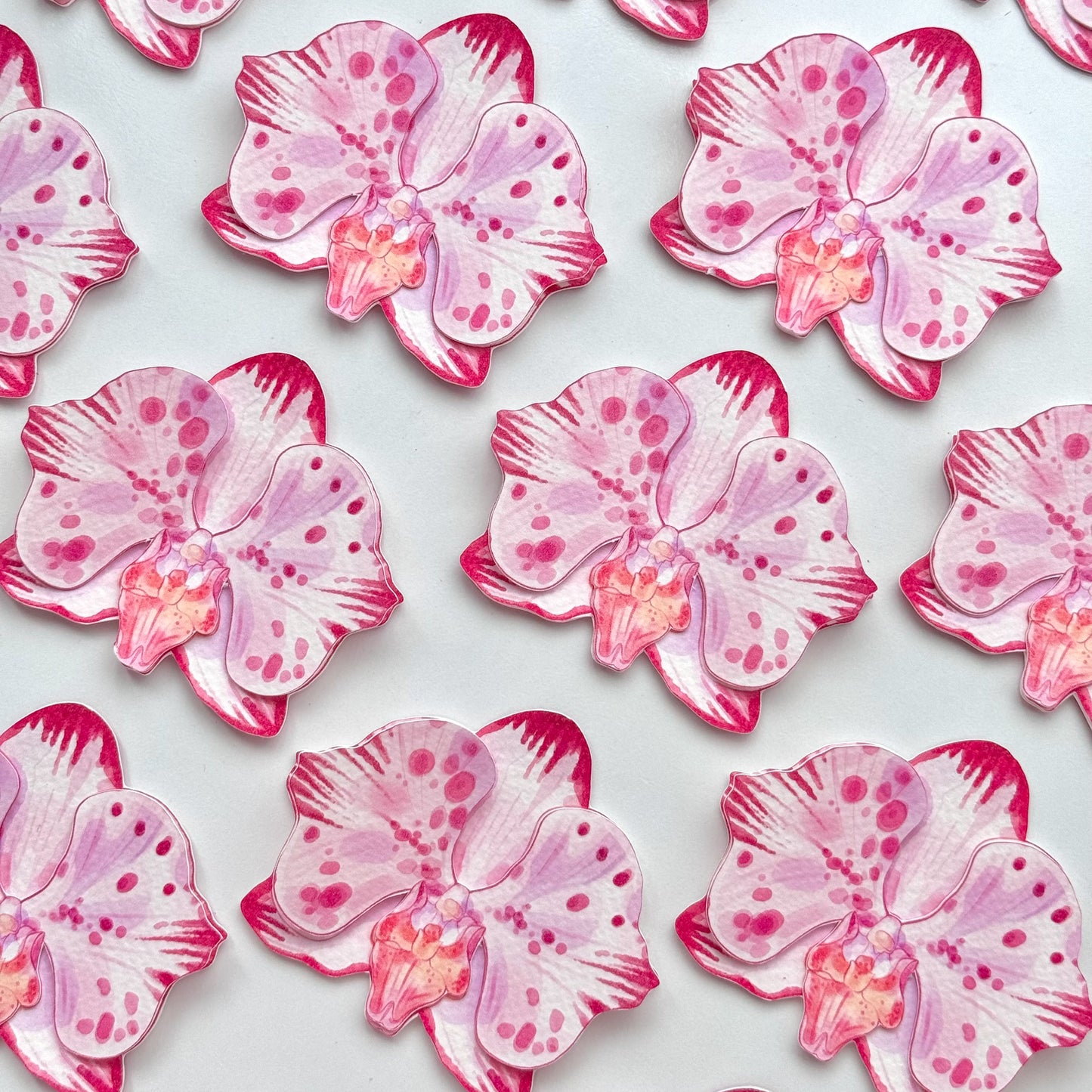 Orchid Flower Bookmark No.02