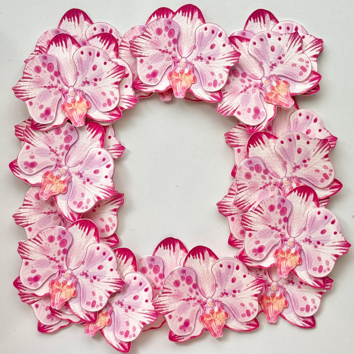 Orchid Flower Bookmark No.02